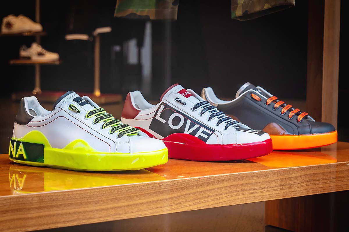 Fashionable custom-made sneakers