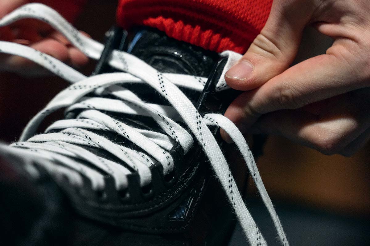 Bauer hockey skate laces