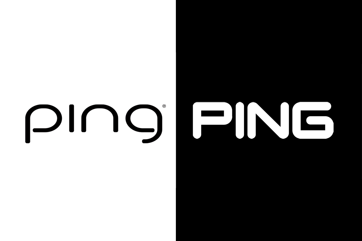 Why is Ping logo different from womens tom mens