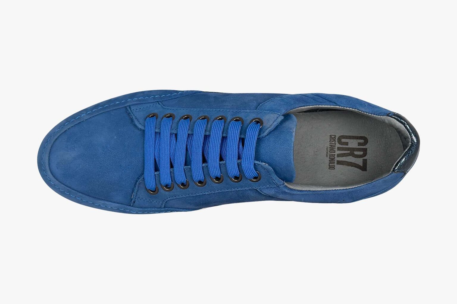 Christiano Ranaldo CR7 Sneakers Suede Blue top