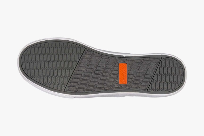 Lugz Men’s Clipper Slip-On Sneakers Warm Gray bottom