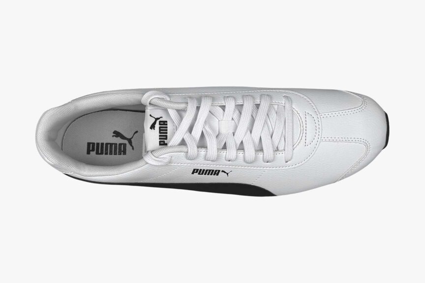 PUMA Men's Turin 3 Sneakers White top