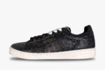 Pepe Jeans Women's Black Metallic Trainers left
