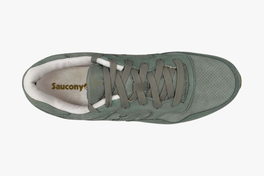 Saucony Women's Jazz DXN Trainer Sneaker Green top