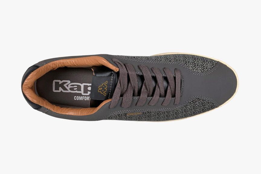 Kappa Designer Comfort Mens Sneakers slate top