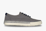 Sperry Mens Striper II Top-Sider Duck Shoe, gray, right