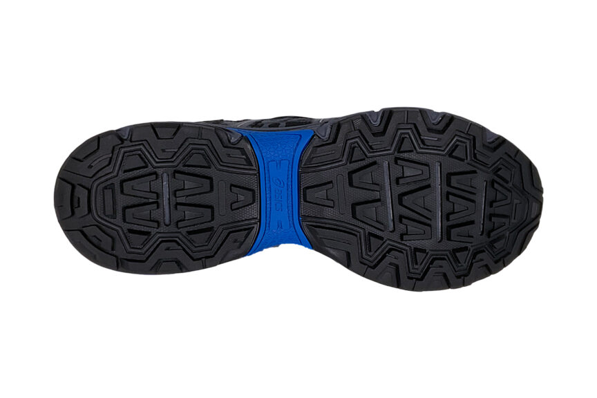 ASICS Men’s Gel Venture 6 Trail Running shoes blue and black bottom