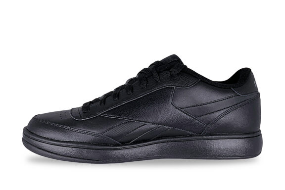 reebok mens royal ace memory tech leather sneakers black left