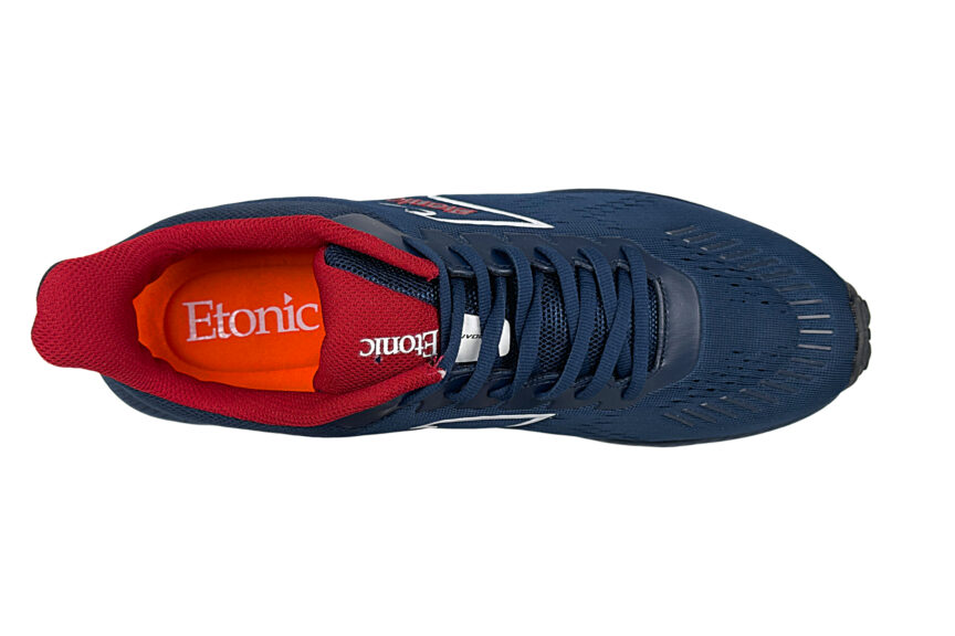 Etonic 1876 USA Mens Sneakers Trial Grip Navy and red 11.5 top