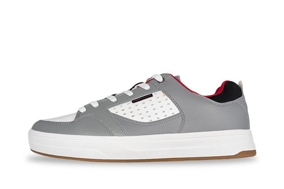 Perry Ellis Sepulveda Mens Sneaker Shoes grey & white size 12 left Class B retail $70 price $29.99