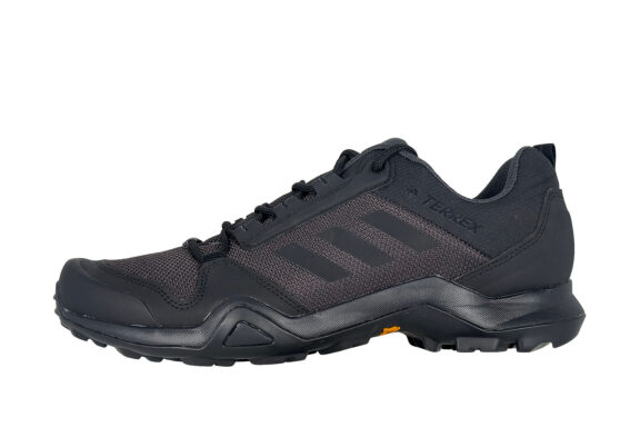 Adidas Terrex AX3 Continental Mens Hiking Shoe black size 9 left