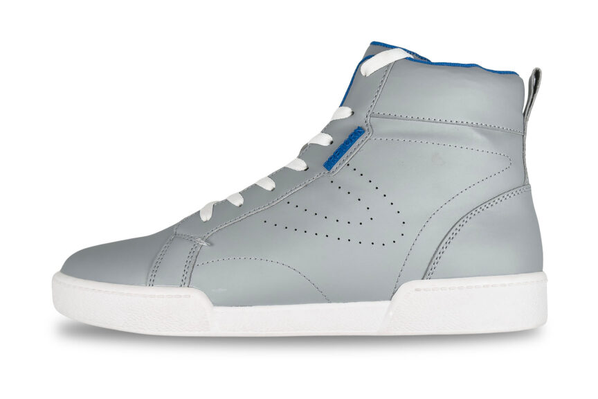 Tretorn Men's Center Court High Top Sneakers gray left