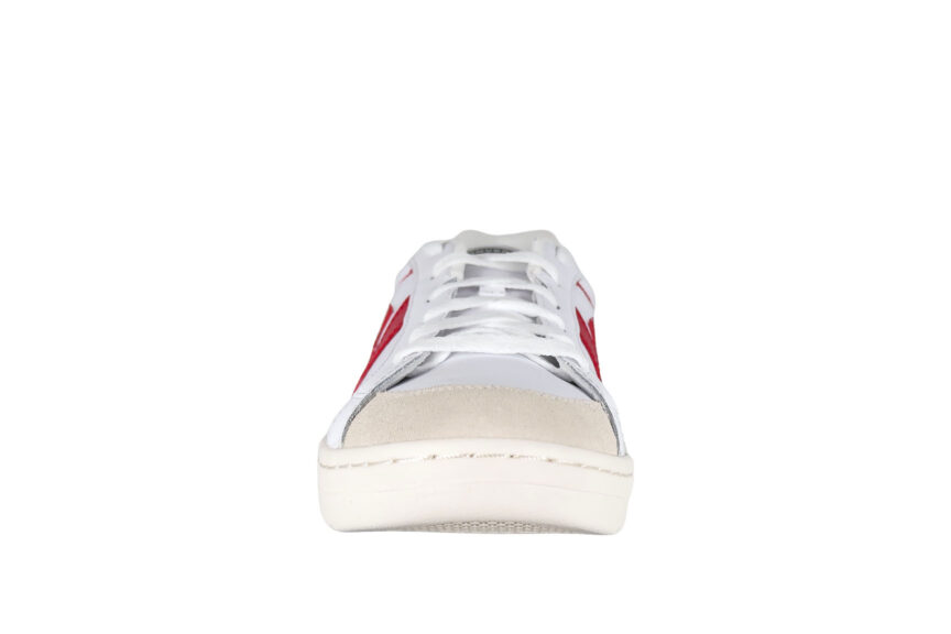 Converse Pro Blaze Classic Suede Men's Sneakers White Red front