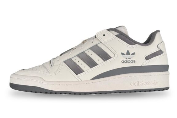 adidas Forum Low CL Men's Cloud White / Grey Three – Left Side View