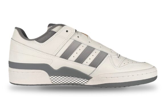 adidas Forum Low CL Men's Sneaker Cloud White / Grey – Right Side View