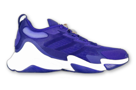 Adidas Impact FLX Training Sneaker – Right Side (Lateral) View in Team College Purple/White
