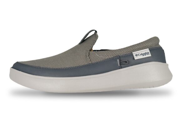 Columbia PFG Boatside Men's Shoe Grey / White – Left Side View