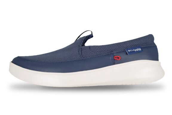 Columbia PFG Boatside Men's Shoe Navy / White – Left Side View