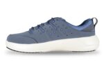 Crocs On The Clock Work Sneaker Men's Slate Blue – Left Side View
