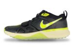 Nike Air Zoom Diamond Elite Turf Men's Sneaker Black / Volt – Left Side View