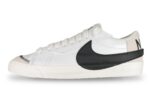 Nike Blazer Low '77 Jumbo Men's White / Black / Sail – Left Side View