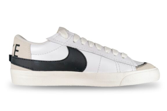 Nike Blazer Low '77 Jumbo Men's White / Black / Sail – Right Side View