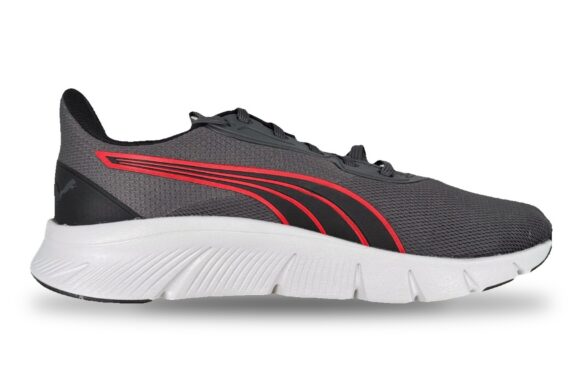 Puma Flexfocus Lite Modern Men's Running Shoe Dark Shadow / Red – Right Side View