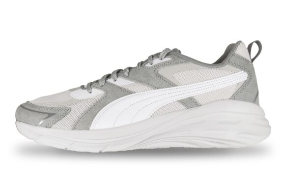 Puma Hypnotic LS Men's Grey / White / Gum – Left Side View