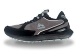RBX Athletic Runner Men's Sneaker Charcoal Grey / Black – Left Side View
