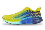 rbx mens athletic running shoe yellow blue left 5
