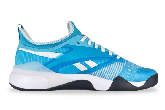 Reebok Nano Court Men's Training Sneaker Cyan / White / Black – Right Side View