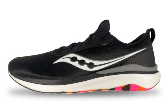 saucony freedom crossport mens black white left 1