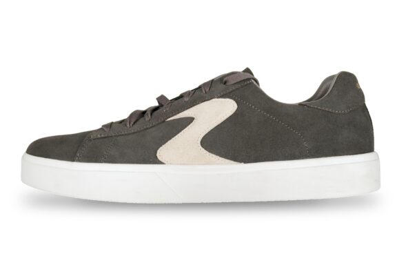 Skechers Eden LX Men's Sneaker Charcoal Grey / Off-White – Left Side View