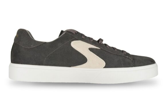 Skechers Eden LX Men's Sneaker Charcoal Grey / Off-White – Right Side View