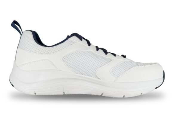 Skechers Arch Comfort Men's White / Navy – Right Side View