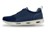 Skechers Glide-Lite Classic Fit Memory Foam Men's Sneaker Navy / Blue – Left Side View