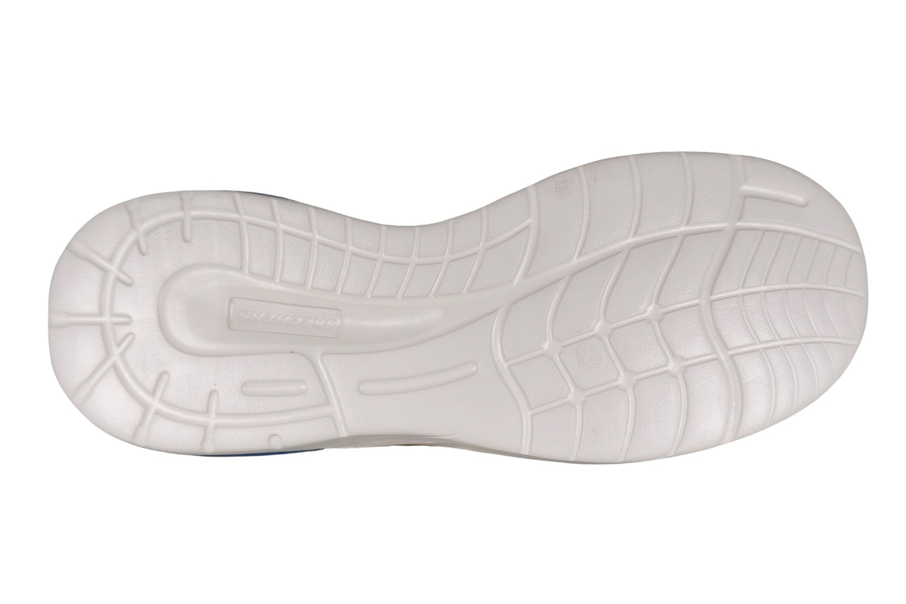 Skechers Swift Fit Men'S Sneaker – Navy Blue / Royal Blue 6 Skechers Swift Fit Men's Sneaker Navy Blue / Royal Blue – Bottom Outsole View