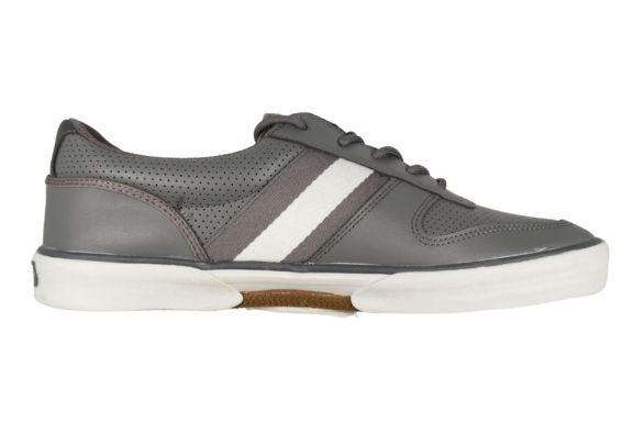 Sperry Halyard Retro Men's Sneaker Grey/White – Right Side View