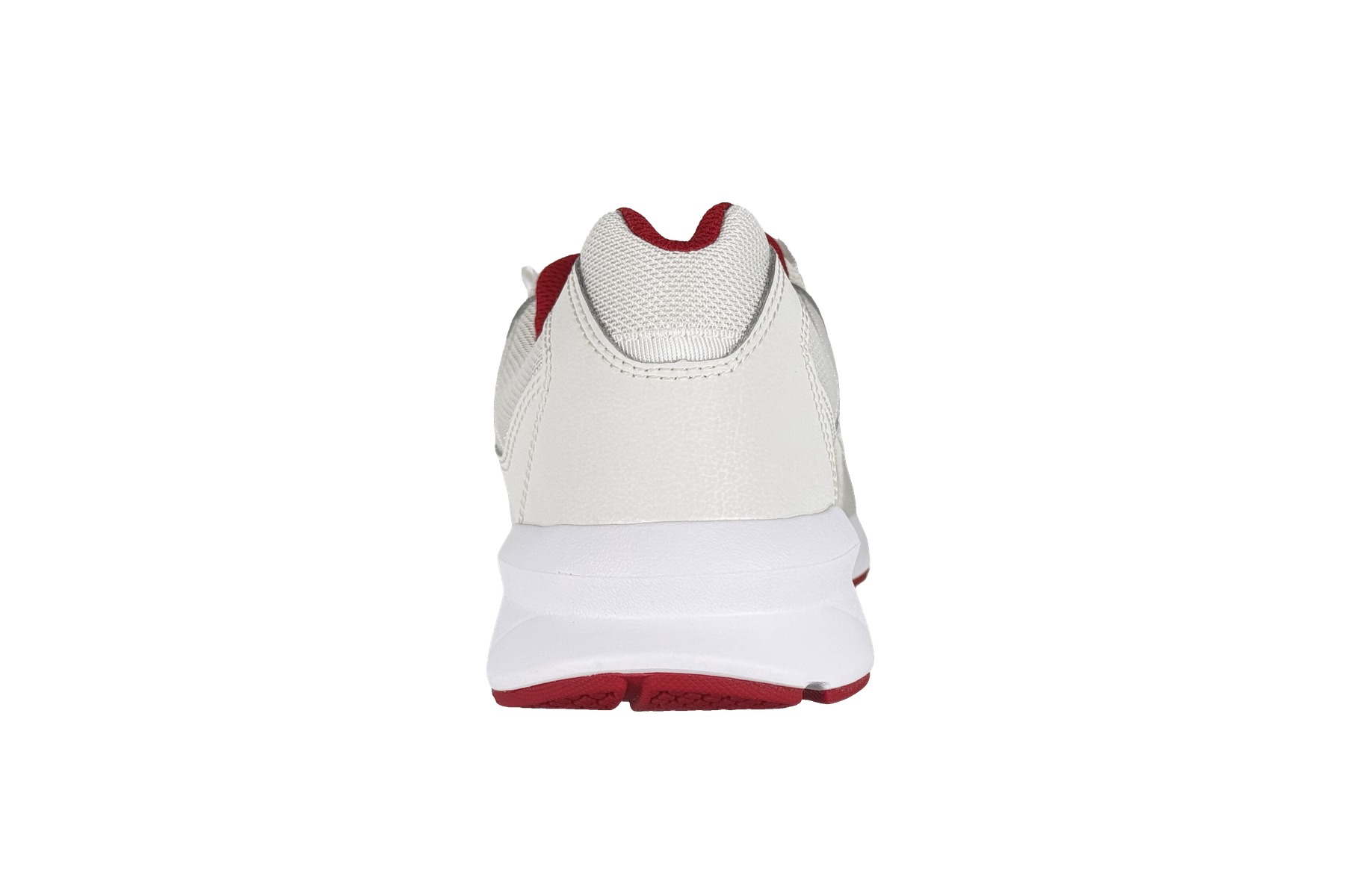 Dc Men'S Skyline Lightweight Sneaker – Grey/Red 4 DC Mens Skyline Lightweight Sneaker Grey Red Back View