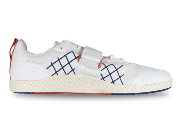 adidas Mens The Total Workout Sneakers white blue right v3