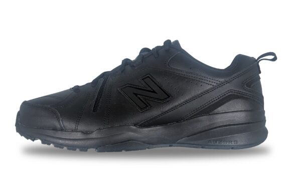 New Balance Mens 608V5 Training Sneaker Black Left View