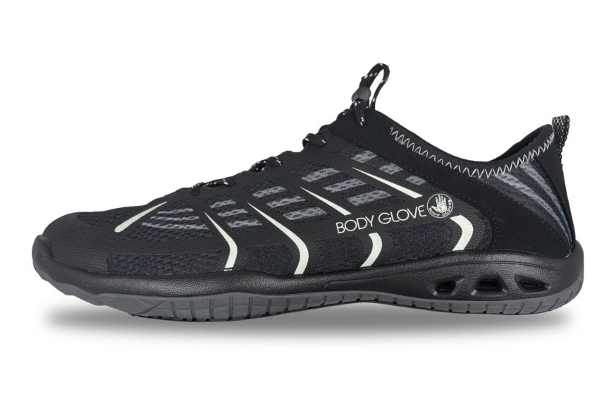 Body Glove Mens Dynamo Rapid 2.0 Water Shoes Black Grey display picture 2