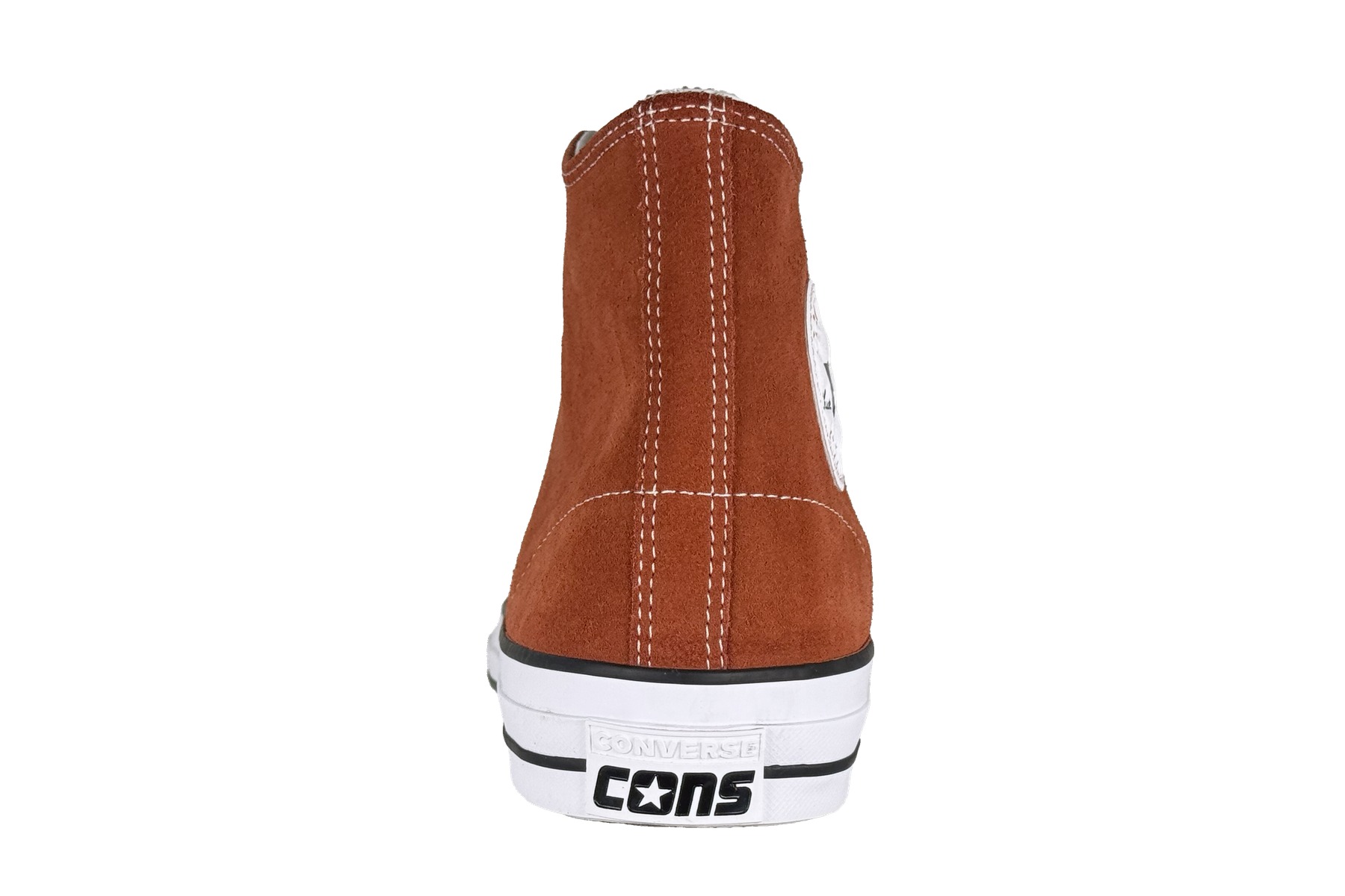 Converse Chuck Taylor All Star Pro Suede Hi Sneakers — Burnt Orange 6 converse chuck taylor pro suede hi burnt orange back