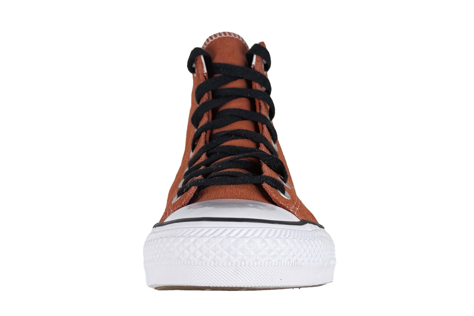 Converse Chuck Taylor All Star Pro Suede Hi Sneakers — Burnt Orange 5 converse chuck taylor pro suede hi burnt orange front