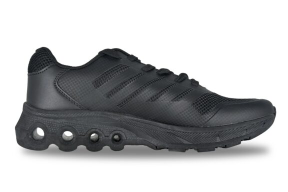 K-Swiss Mens Tube Sneakers black right side view