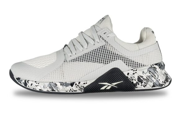 Reebok Flash Film Galaxy 5 Men's Sneaker Grey White Black – Left Side View
