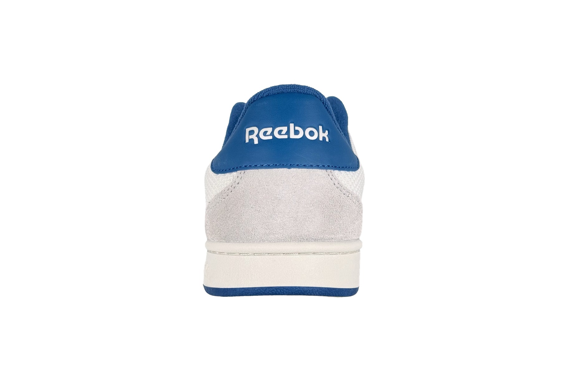 Reebok Mens Royal Transport Tx Sneakers — White Grey Beige 4 Reebok Mens Royal Transport TX Sneakers white grey beige - back view