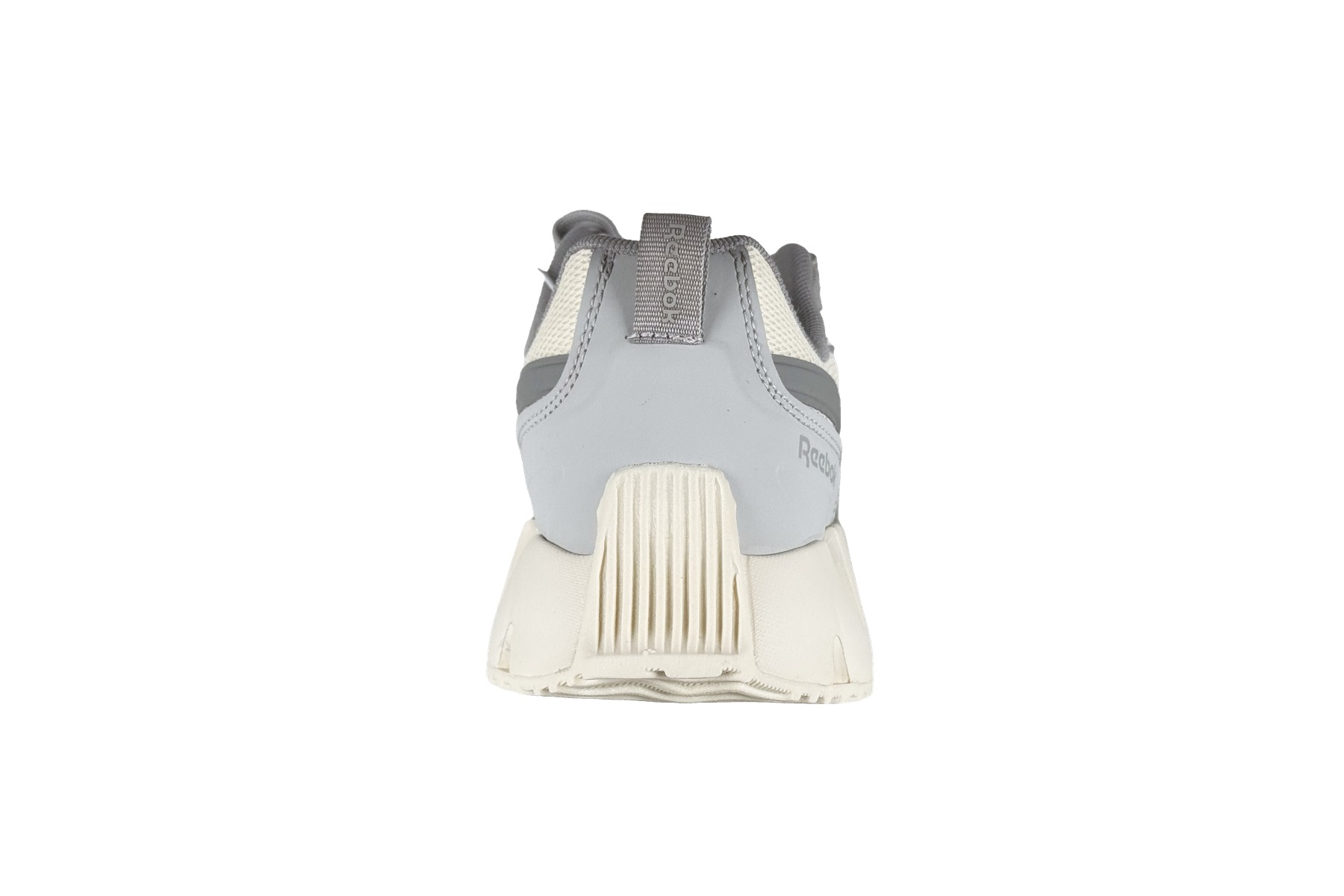 Reebok Mens Zig Kinetica Sneakers — White Grey Beige 4 reebok zig kinetica sneakers white grey beige back