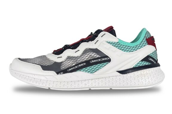 Creative Recreation Ontario Men's Sneaker White Black Teal – Left Side View