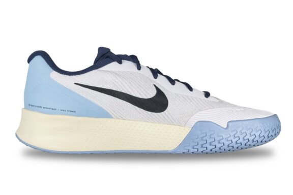 Nike Vapor Lite 3 Men's Sneaker White / Blue – Right Side View